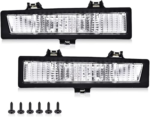 Miniatura 10 de GRAND ORANGE Lámparas de estacionamiento de luz de señal compatibles con Chevy Monte Carlo SS 1983-1988Compatible con Chevy Monte Carlo 81-86 (no