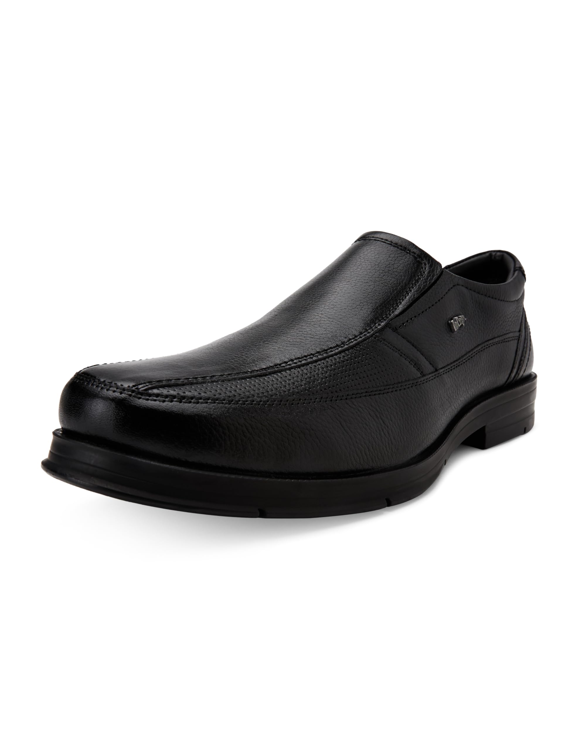 lee cooper LC9548E Men's Leather Shoes I COMFORTABLEI Stylish Formal Shoes for Men's Office & Business_LC9548EBLACK_45EU/11UK-picture-12