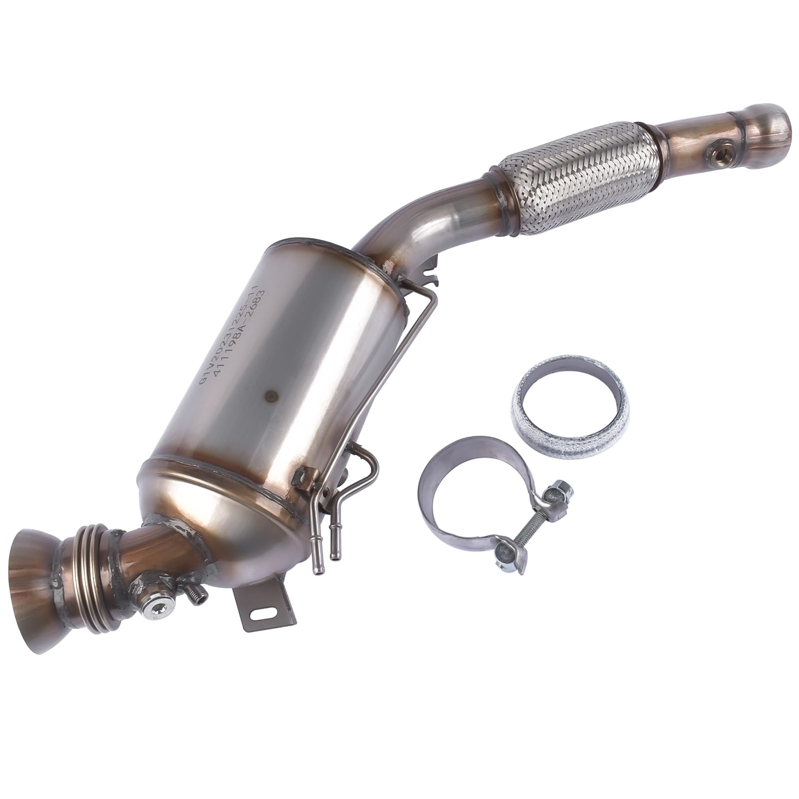 Bisenya Filtro de partículas diesel DPF Catalizador de recambio para Vito Clase V W447 114 116 119 CDI 4474900083 4474903700 4474901414 A4474900083 A4474903700 A4474901414