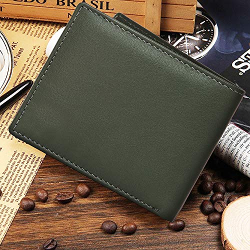 Image of WildHorn Gift Hamper for Men I Leather Wallet & Belt Combo Gift Set I Gift for Friend, Boyfriend,Husband,Father, Son etc (Green)
