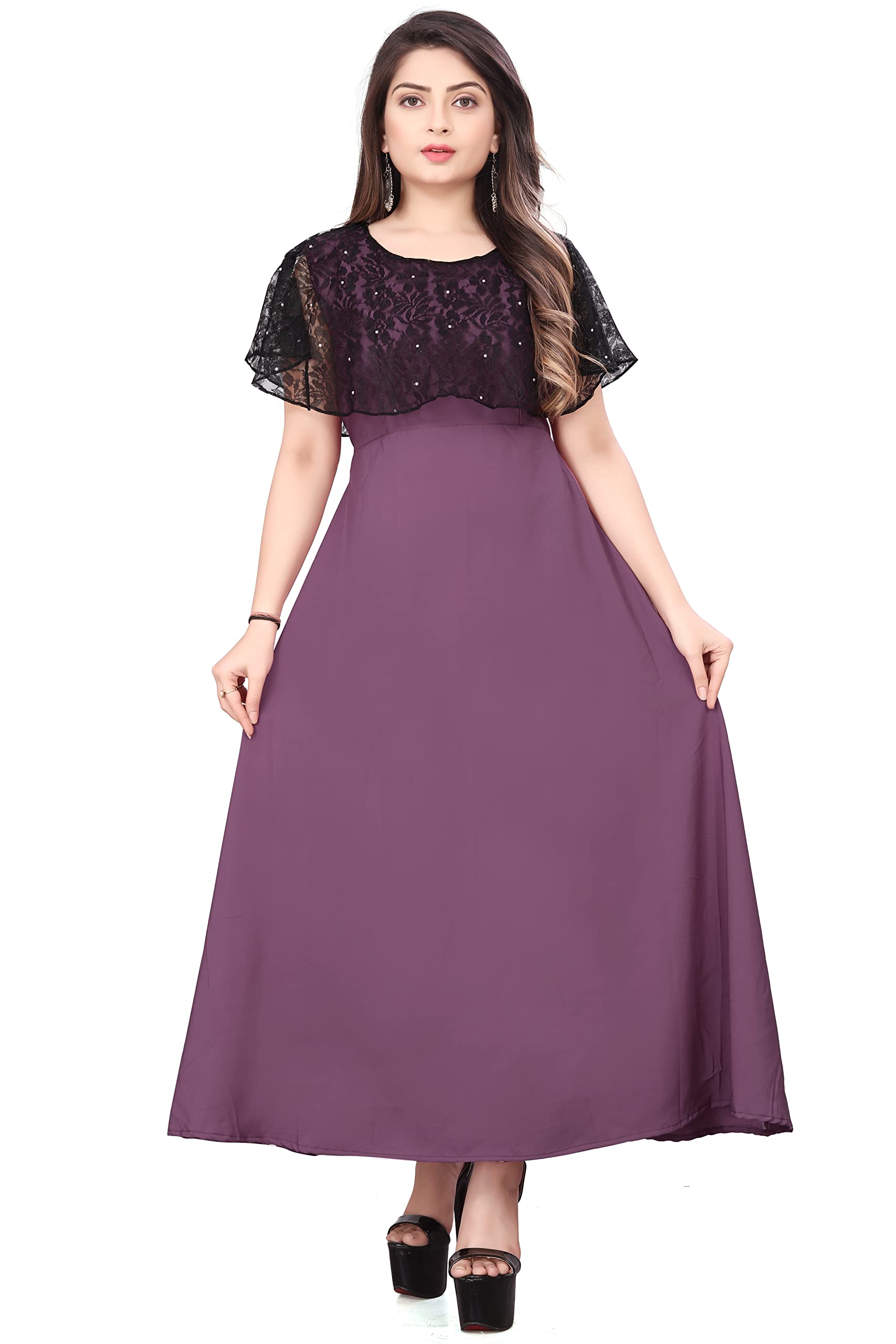 NEW ALINE MAXI DRESS FOR WOMEN-image-17