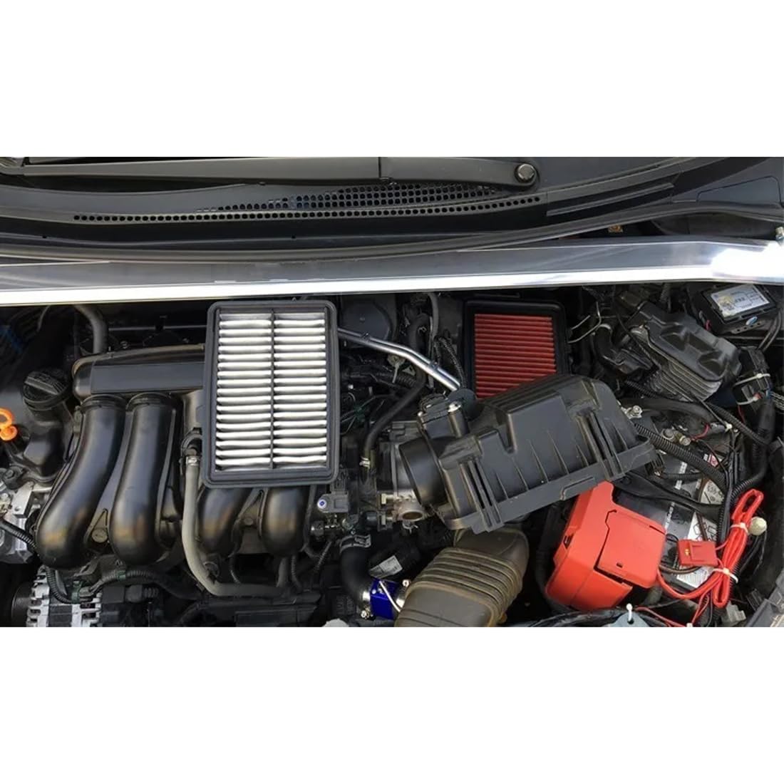 Filtr Powietrza dla Honda JAZZ 1.3L L4 6/2015-2016 HR-V/FIT 1.5L 2015-2016 VEZEL 1.5L 2015 L4, Filtr powietrza o wysokim przepływie 172205R0008