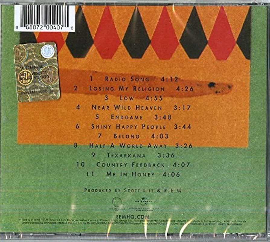 R.E.M. out of time レコード R.E.M. – Out Of Time – 3 x Vinyl