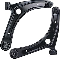 Vista 281 de Detroit Axle - Kit de brazos de control delanteros de 4 piezas para Nissan Cube 2009-2014, Nissan Versa 2007-2012 2 brazos de control inferiores