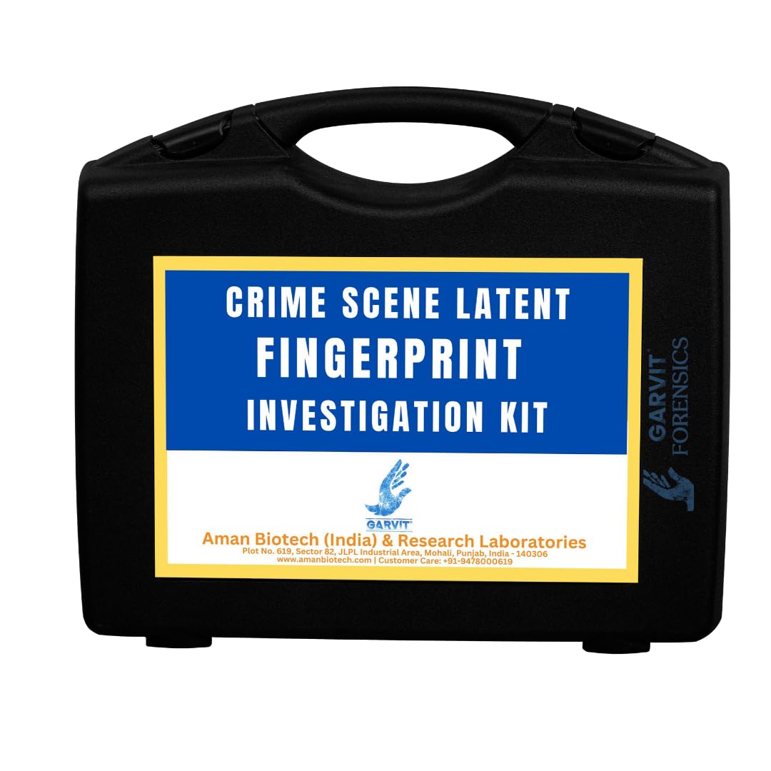 Crime Scene Latent Fingerprint Investigation Kit – Forensic Fingerprinting Kit for Educators and Trainers Classroom (Large)-picture-20