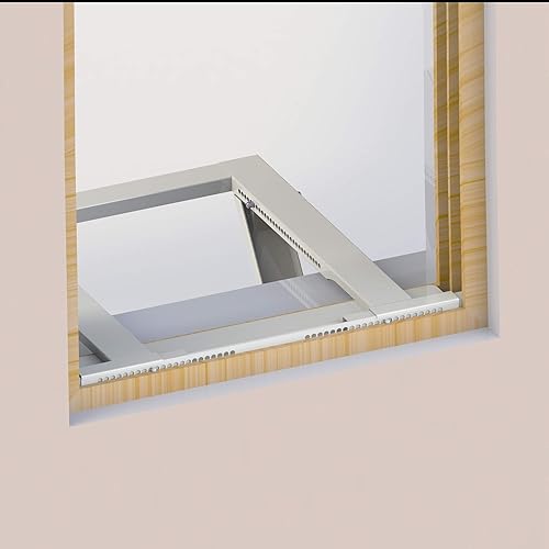 Miniatura 8 de Ivation Soporte de aire acondicionado, no requiere herramientas ni taladros, montaje de CA para ventana fácil de instalar, acero resistente, soporta