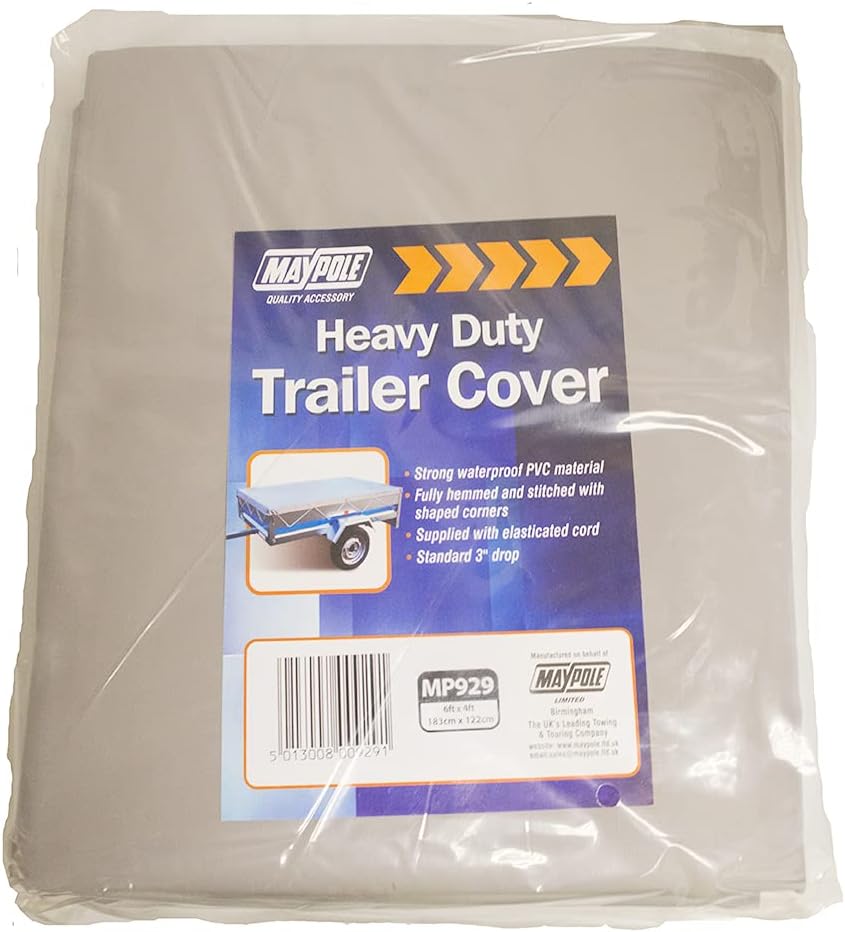 Maypole MP929 6ft x 4ft Trailer Cover Amazon.co.uk Automotive
