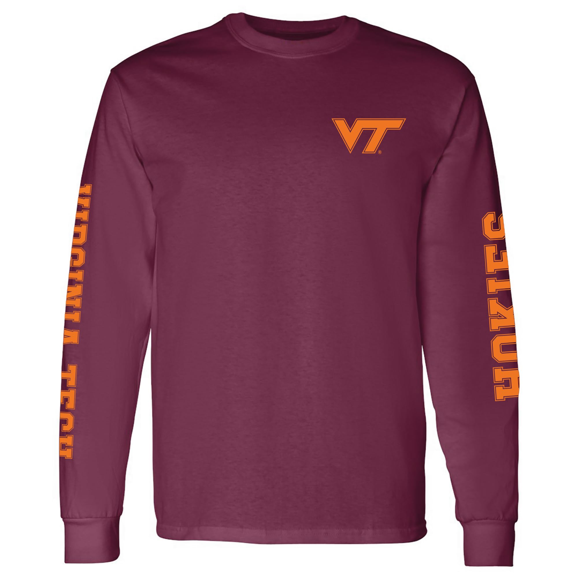 NCAA Double Sleeve Print, Team Color Long Sleeve, College, University