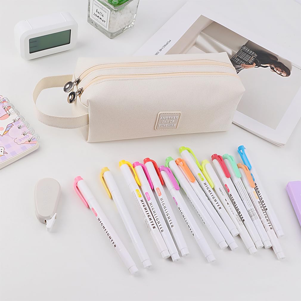 Amazon.co.jp: iSuperb ペンケース 筆箱 ペンポーチ 文房具 筆入れ 