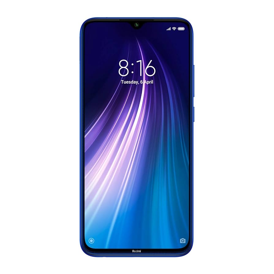 スマートフォン本体 Xiaomi redmi note 8 Neptune blue Xiaomi Redmi Note 8 - 64 GB - Neptune Blue (Unlocked) for