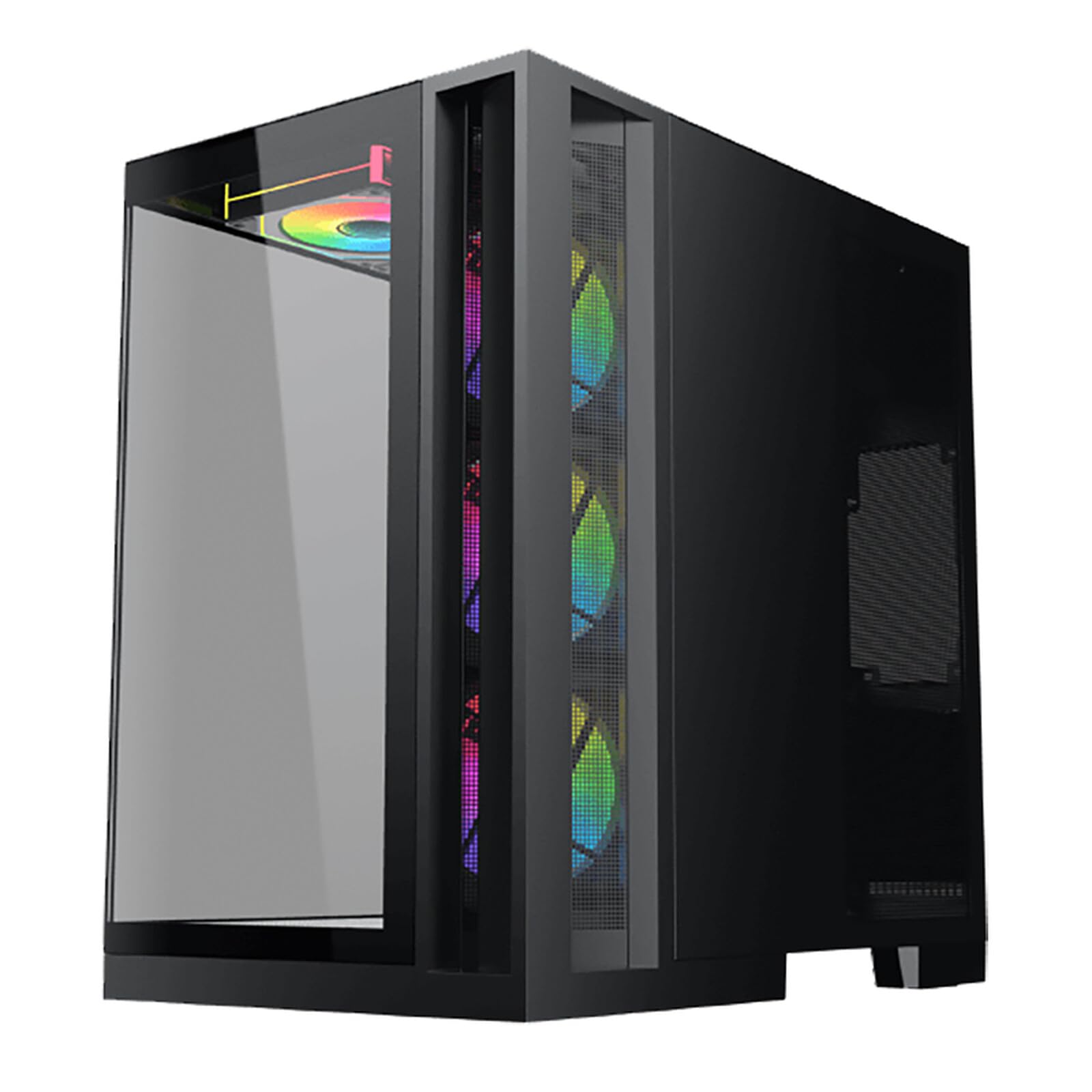 Boitier PC Moyen Tour Xigmatek Aqua 7 (Noir)