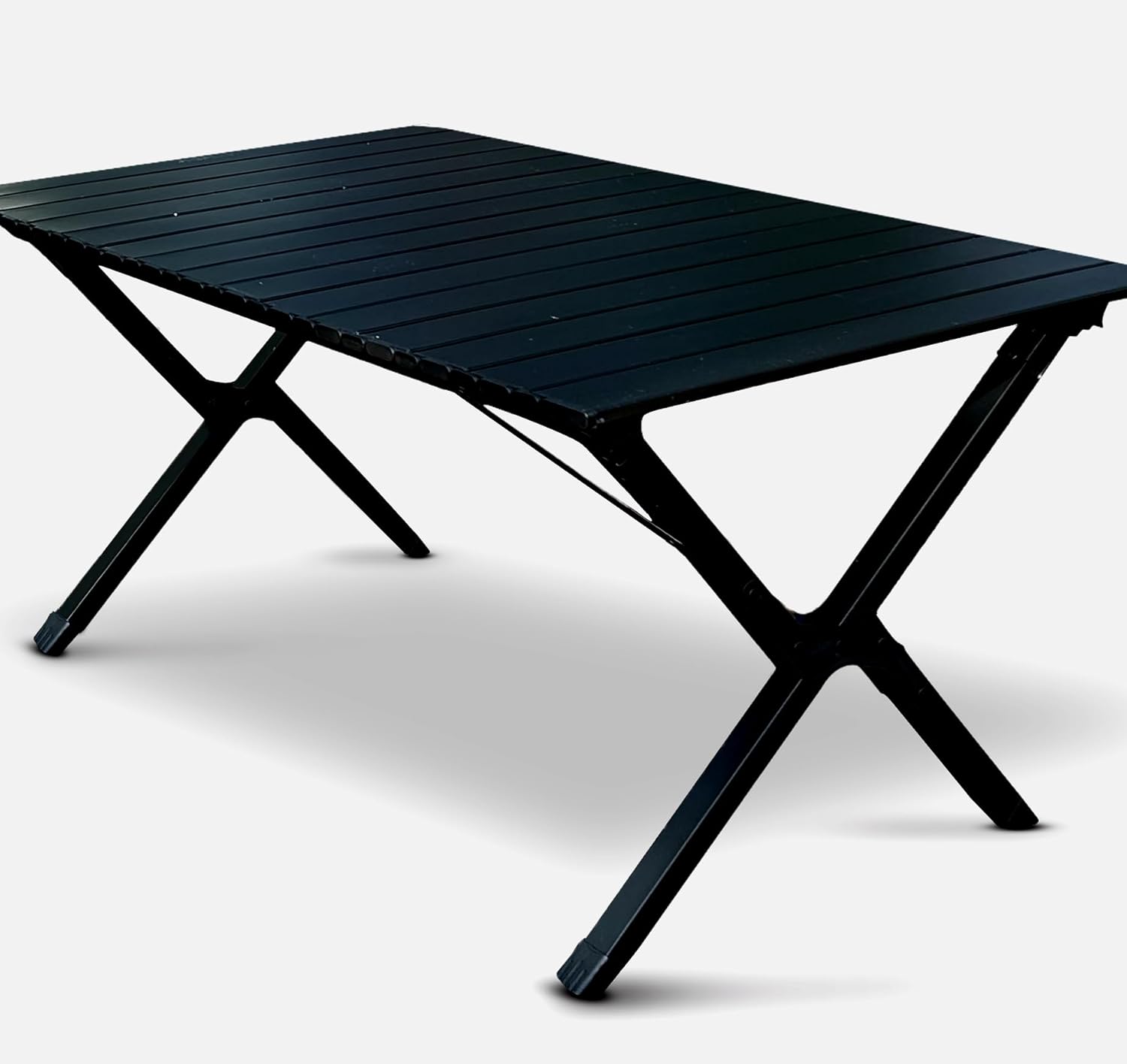 Foldable Camping Table – Heavy-Duty Steel Frame, 60-Second Setup, Portable Outdoor Table with Carry Bag (34.6” x 23.6”)