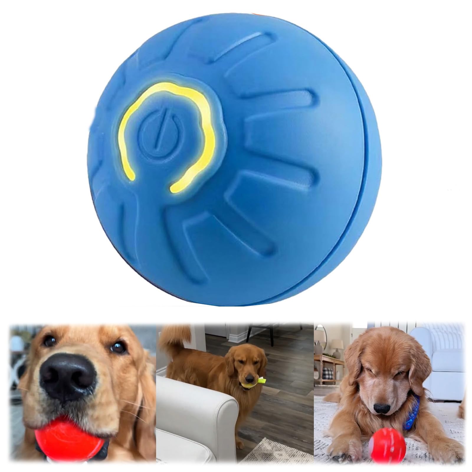 Shaking Dog Ball Toy, 2025 New Shaky Ball Toy For Dogs, Viral Shaking Dog Ball, Shaking Dog Ball, Vibrating Tennis Ball for Dogs (Blue,Type B) — image 1