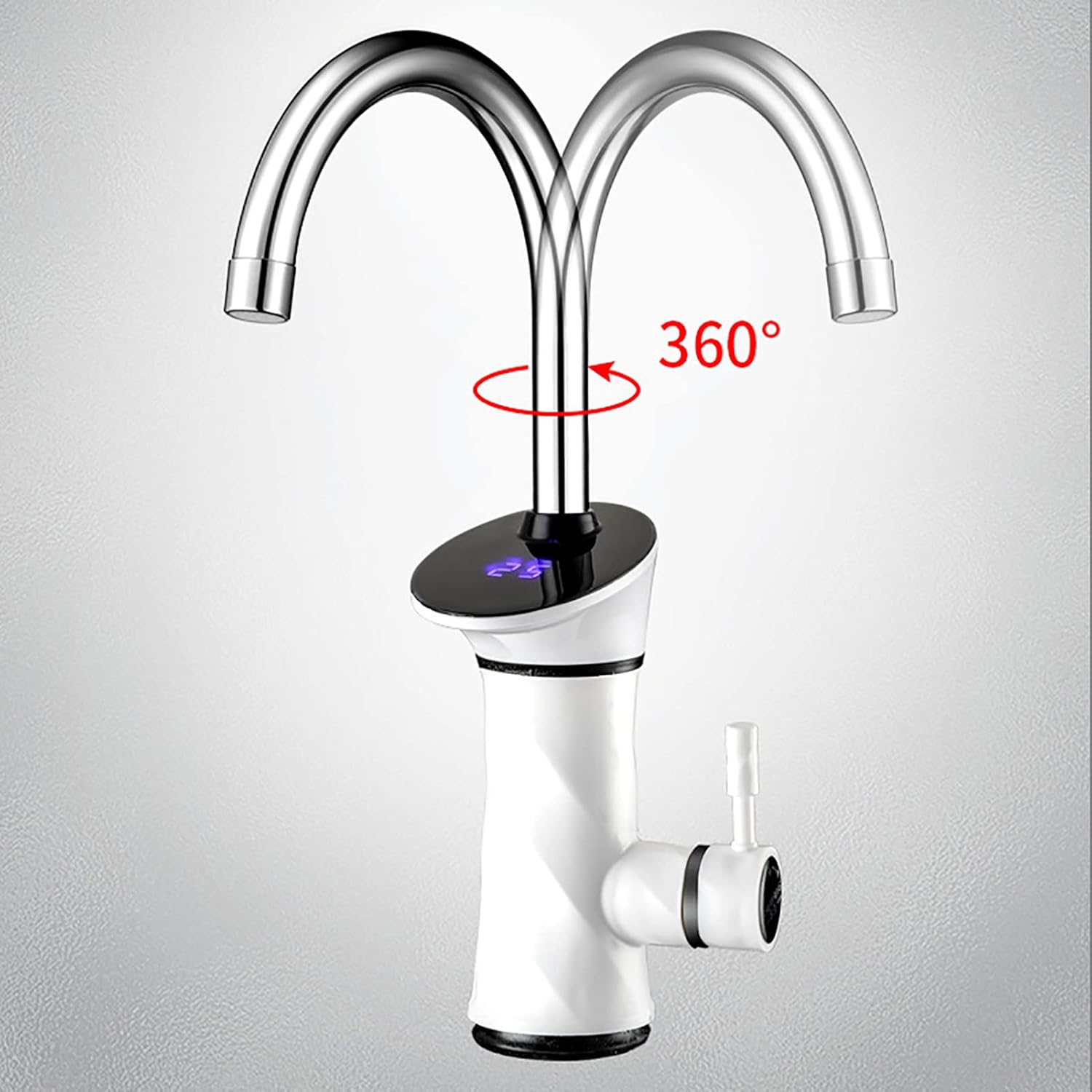 Instant Hot Water Faucet, Kitchen Electric Water Heater, Heater Heating Faucet, Tankless Instantaneous Water Heater, Temperature Display, Bathroom Kitchen Faucet,