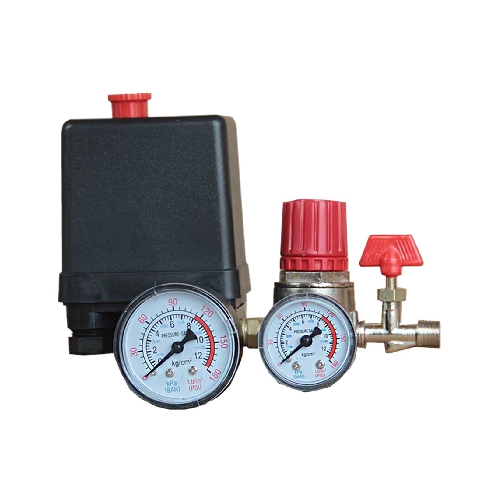 Valvola di regolazione della pressione del compressore d'aria | Assemblaggio Indicatore di controllo miniaturizzato a risparmio energetico Installazione semplice