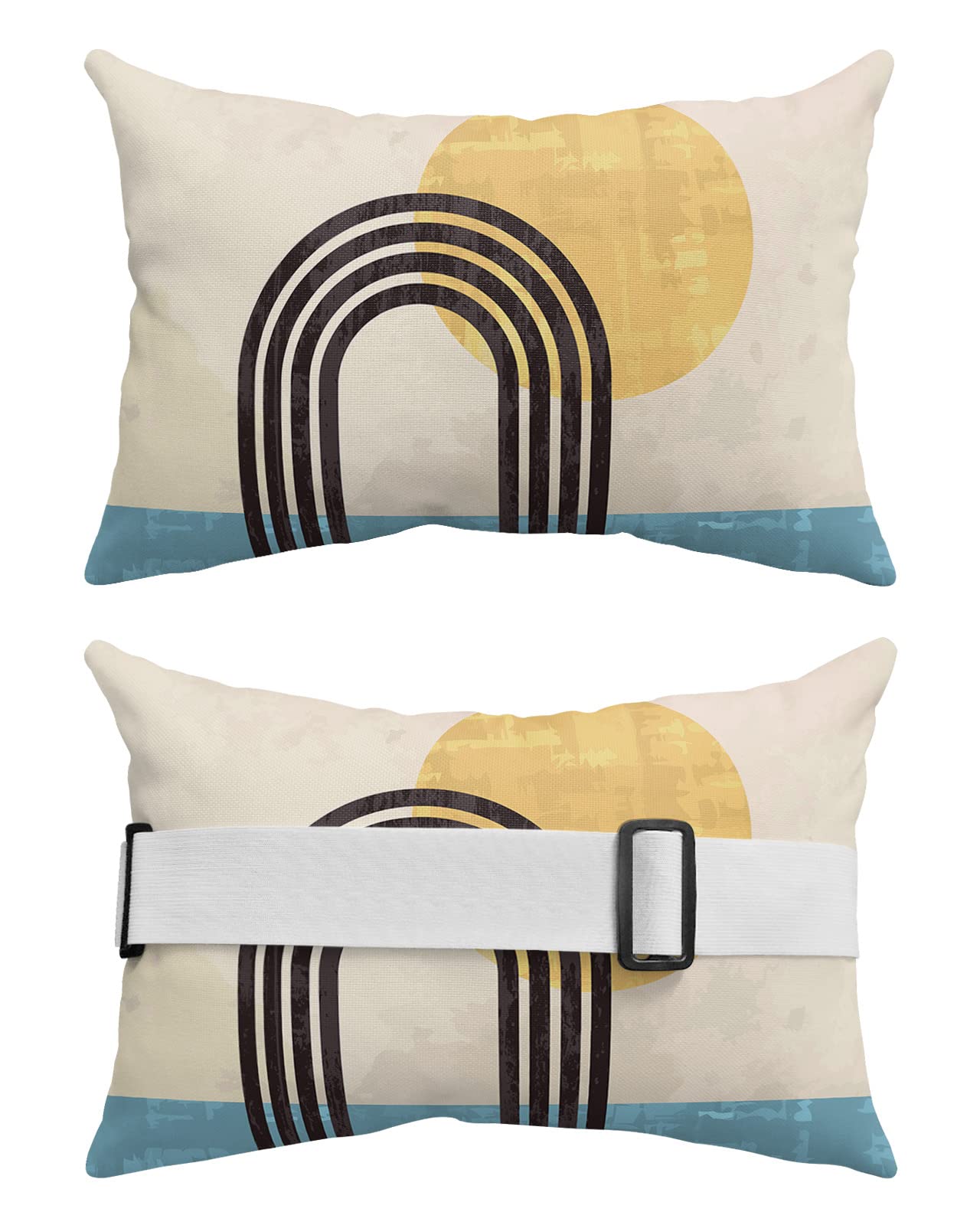 Futuregrace Outdoor Pillows with Insert 2 Pack-12