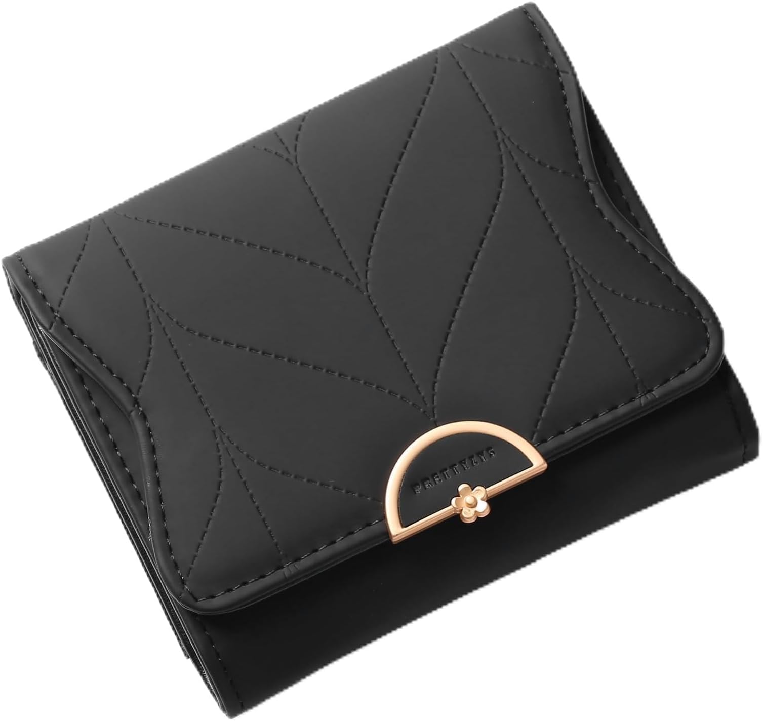 Ladies Purse RFID Blocking Purses for Women Small Bifold Compact Wallet for Women with Card Slots and Zip Coin Pockets