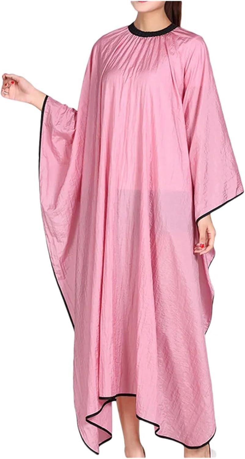 Hairdressing Cape Lightweight Salon Apron Quick Dry Styling Cloak For Home Use Polyeaster Gown