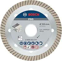 Bosch Disco Diamantado PRO Porcelanato Turbo 105 x 20mm