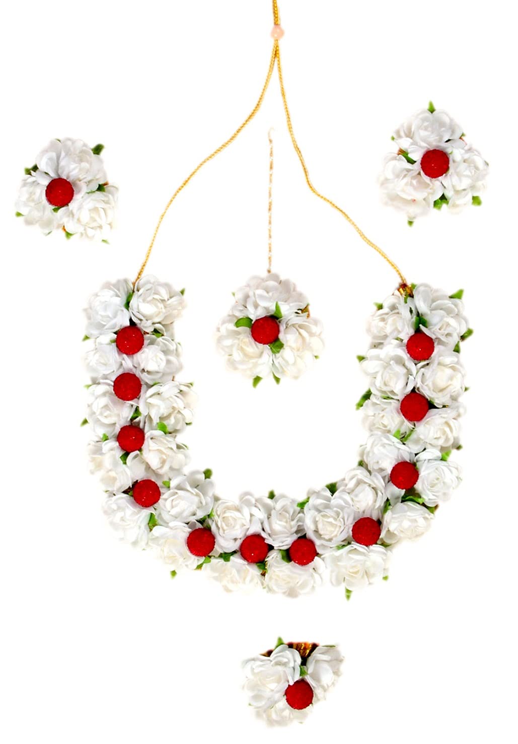 See full amazon price history chart for Pinoozclub White Cherry Flower Necklace/Earring/Maangtika/Ring Set For Woman/Girls Pinoozclub White Cherry Flower Necklace/Earring/Maangtika/Ring Set For Woman/Girls (B08RB39N6D) Amazon Price History, Amazon Price Tracker