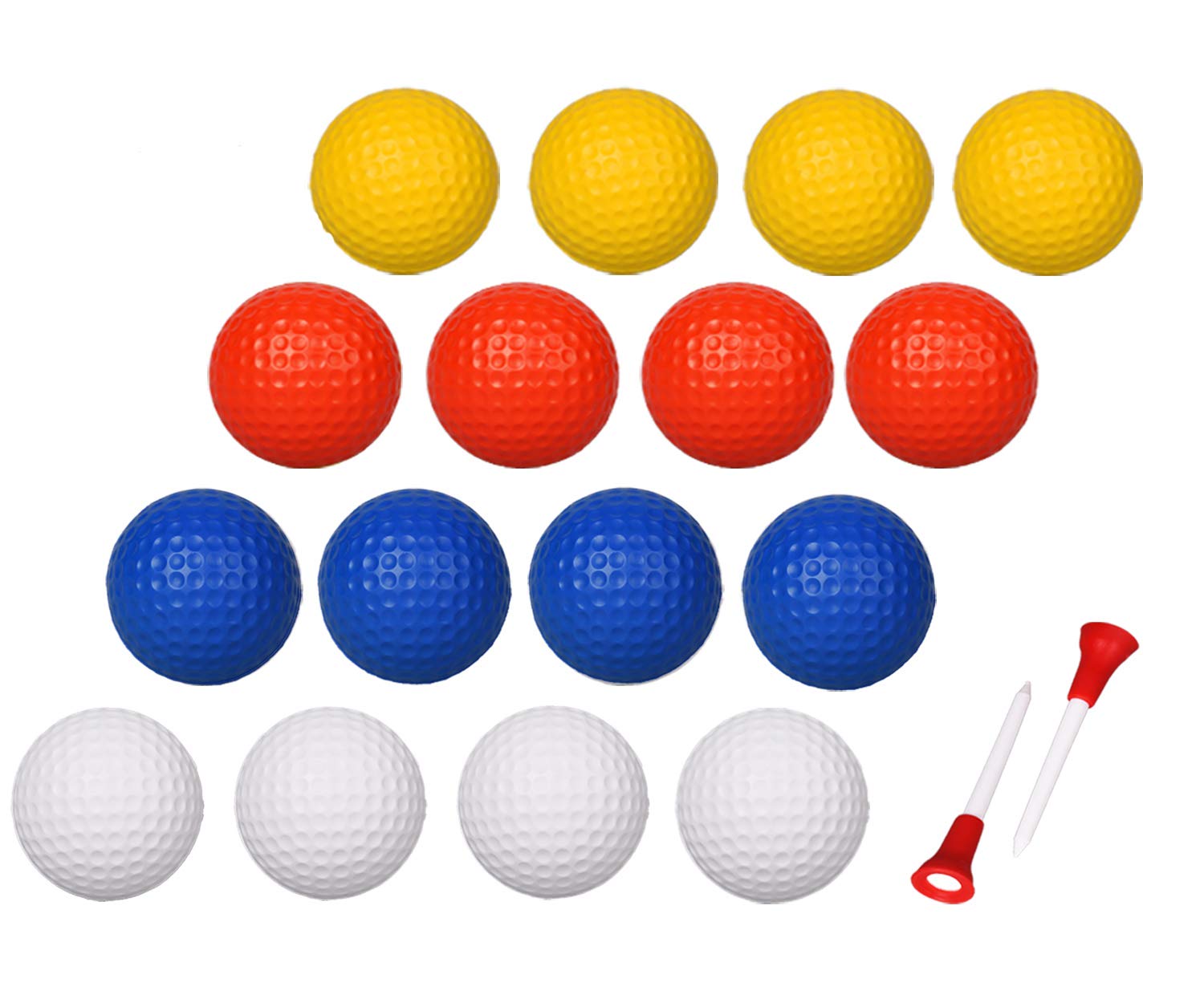 Buy Adwikoso 24 Pcs Practice Golf Balls Foam Soft Elastic Realistic