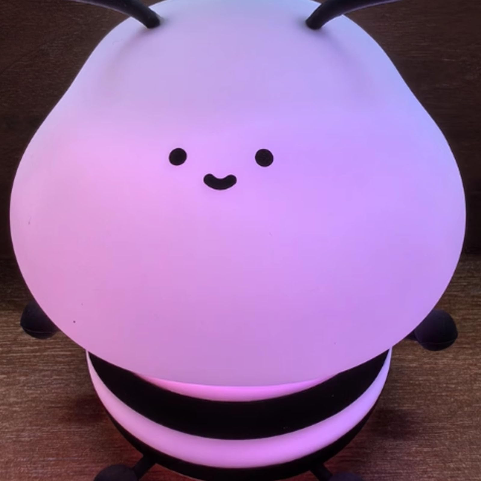 Veilleuse abeilles, lampe de chambre d ' enfant rechargeable par