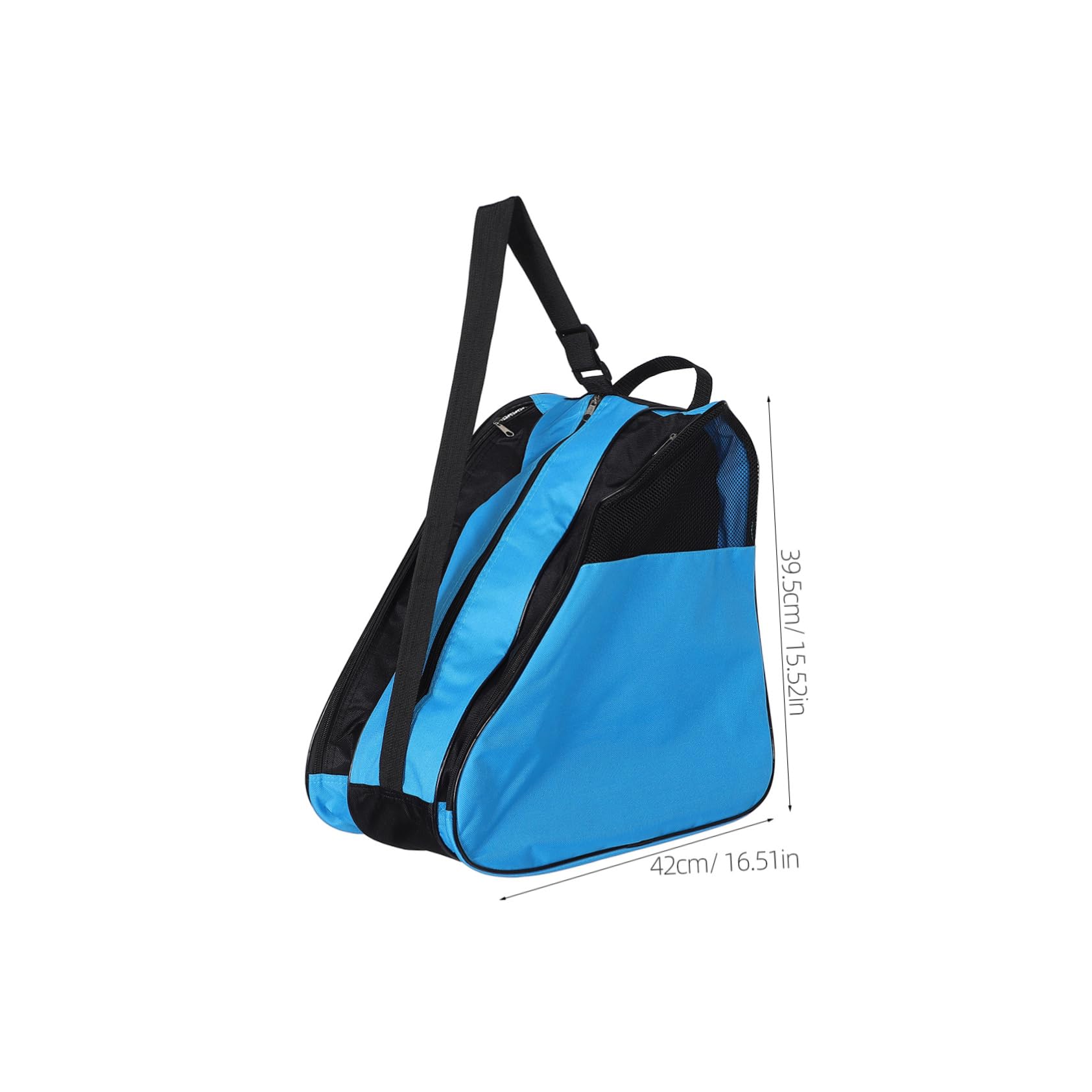 Toyvian Custodia Per Pattini a Rulli Organizer Con Cerniera Grande Adatta Donne e Pattinatori