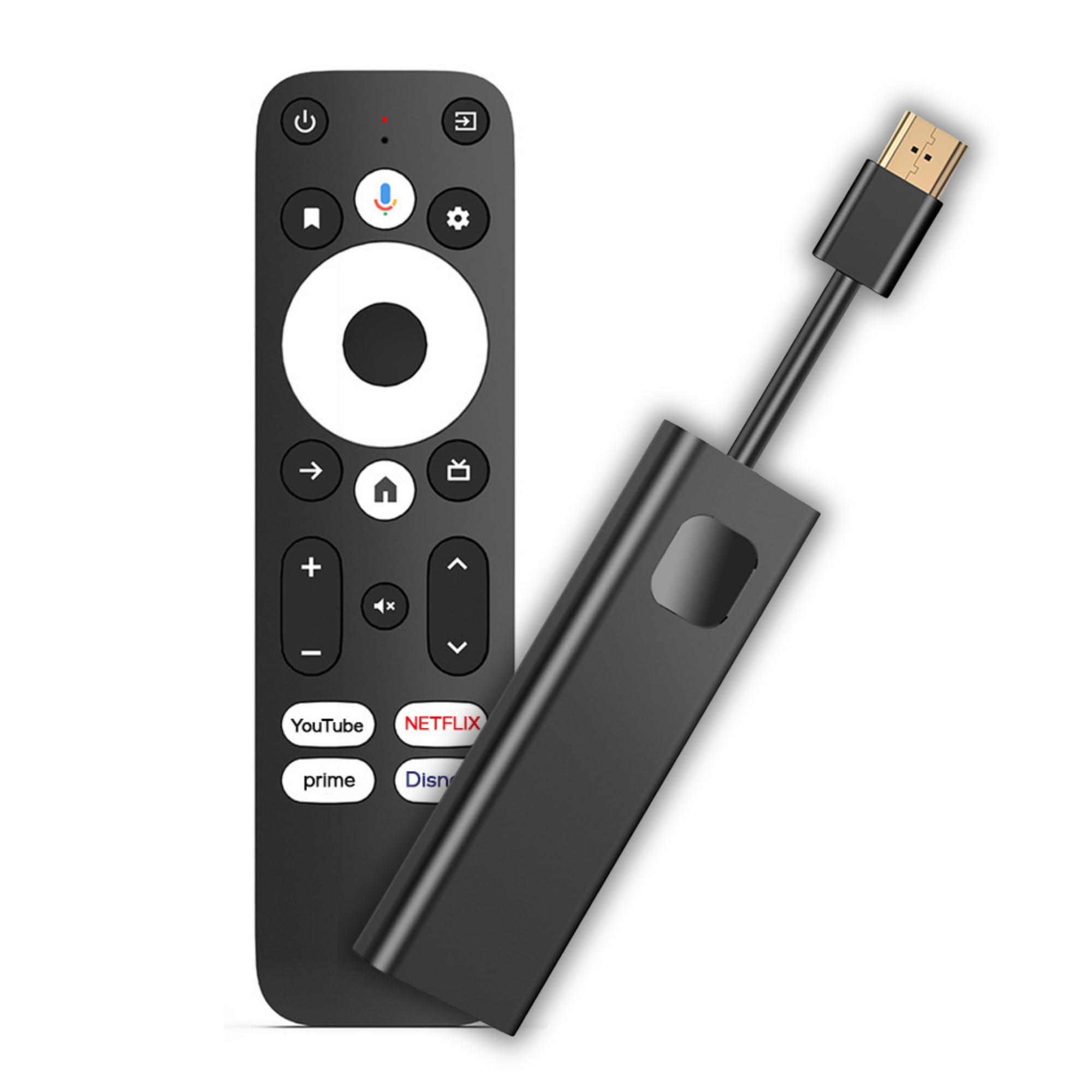 GD1 Chiavetta Smart TV 4K UHD | Android TV 14 | Wi-Fi Dual Band | Assistente Google | Supporta Netflix, Prime Video, DAZN, Disney+