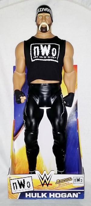 Amazon Com Wrestling Nwo Hulk Hogan Wwe 31 Inch Figure Wicked Cool Toys Wwe Toy Wreslting Figure Toys Games