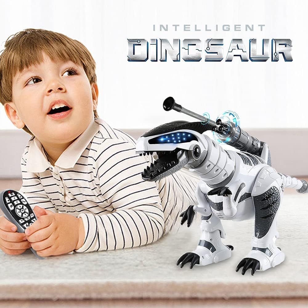 70% оƒƒ Evеrуthіng Marstone Remote Control Robot Dinosaur Programmable Interactive RC Dinosaur Cool Toys with Fight Mode, Robotic Dinosaurs with Walking Dancing Analog Sound, Robot Toys for Kids and Boys (Age 3+) Buу 1 gеt 1 🔥 Marstone Remote Control Robot Dinosaur Programmable Interactive RC Dinosaur Cool Toys with Fight Mode, Robotic Dinosaurs with Walking Dancing Analog Sound, Robot Toys for Kids and Boys (Age 3+)