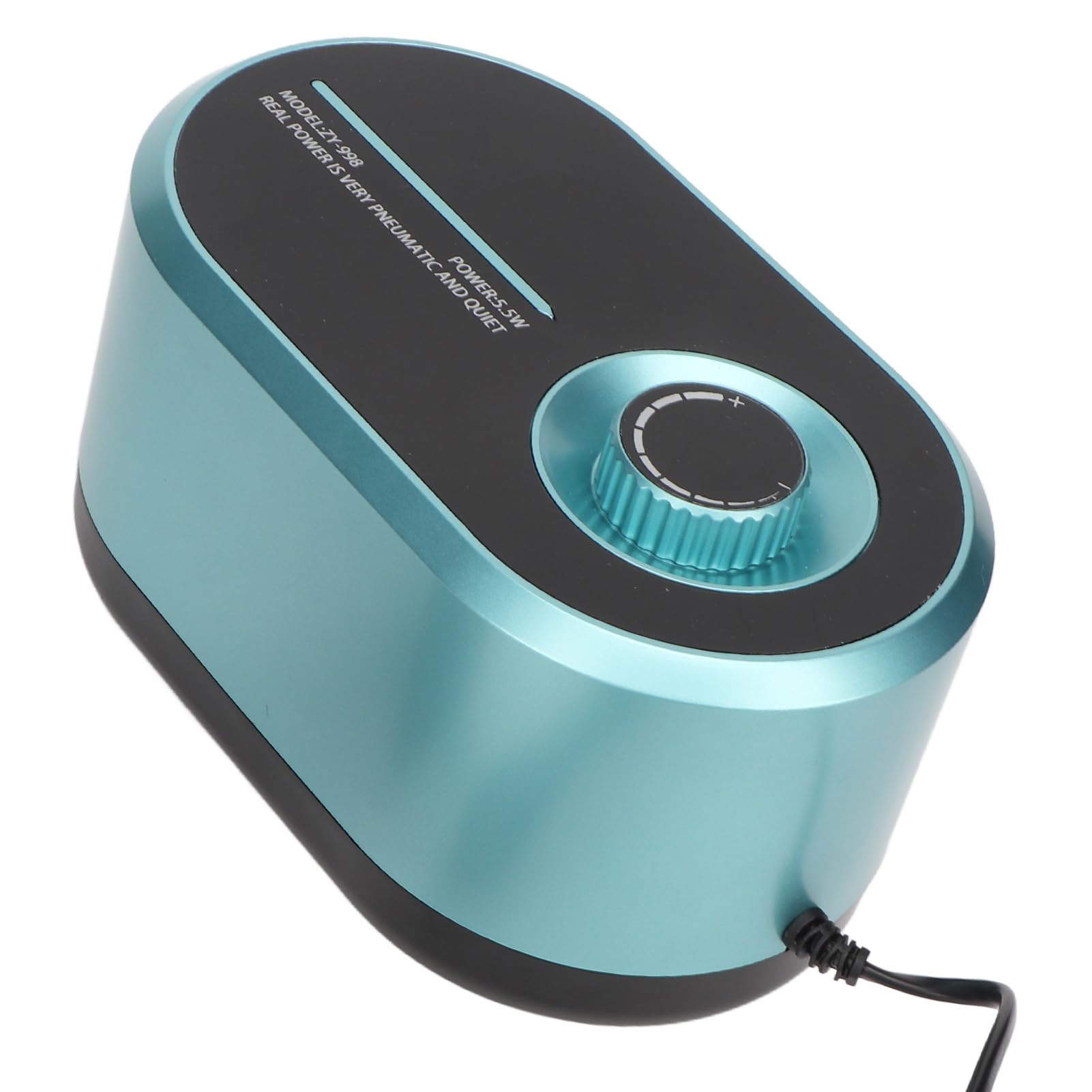 Bomba de Aire de Acuario, Bomba de Oxígeno de Tanque de Peces Ajustable Compacta para Estanque de Peces (Enchufe UE 220V 50Hz)