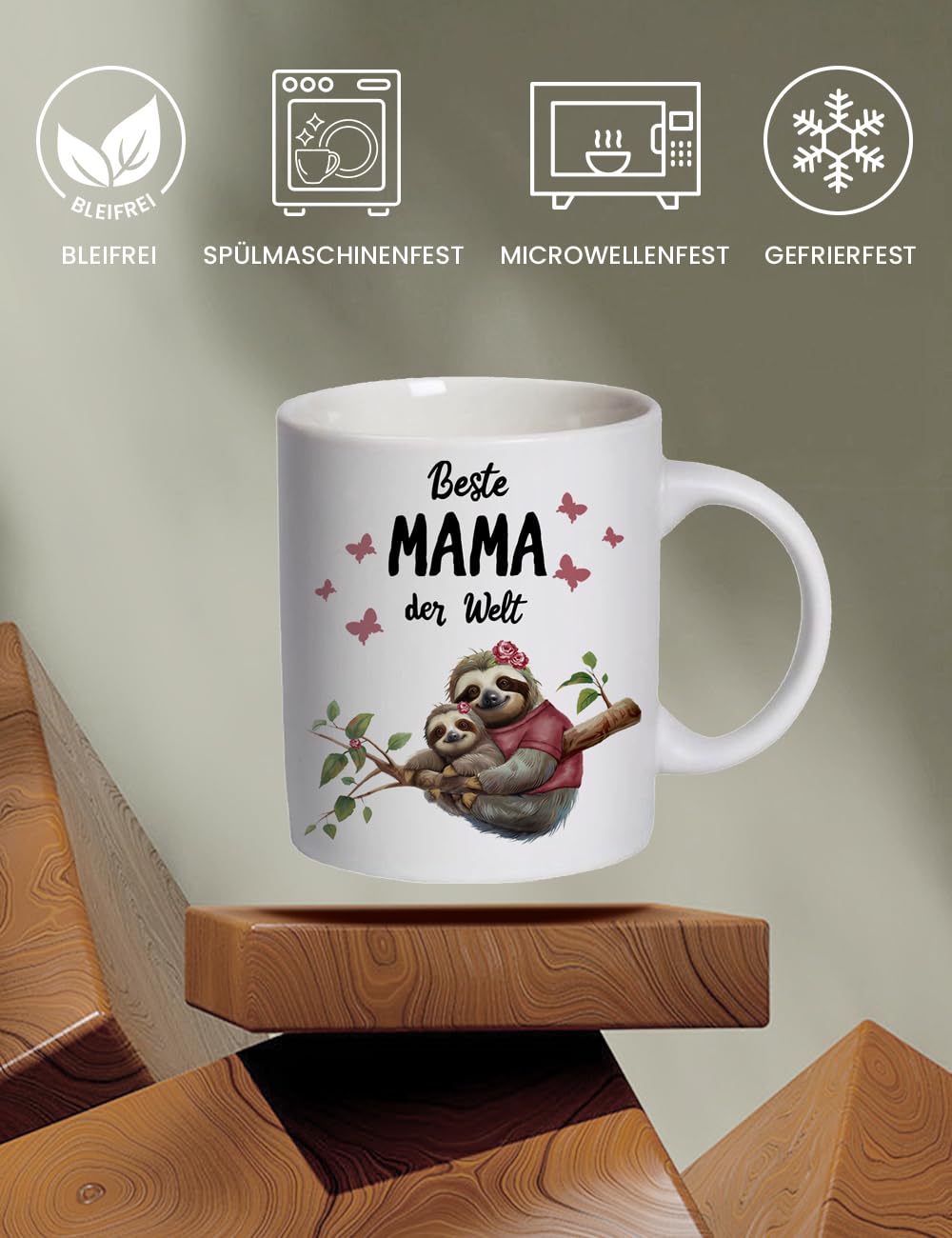 La Mamma Ringrazia Per I Fiori Per La Festa Della Mamma Immagine Stock
