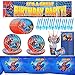 Spiderman Geburtstagsdeko,54PCS Spiderman Partygeschirr Set,Partyset Spiderman für Kinder,Geburtstag Geschirr Set,Party Tableware Supplies,Pappteller,Becher,Servietten,Strohhalme,Tischdecke,Banner