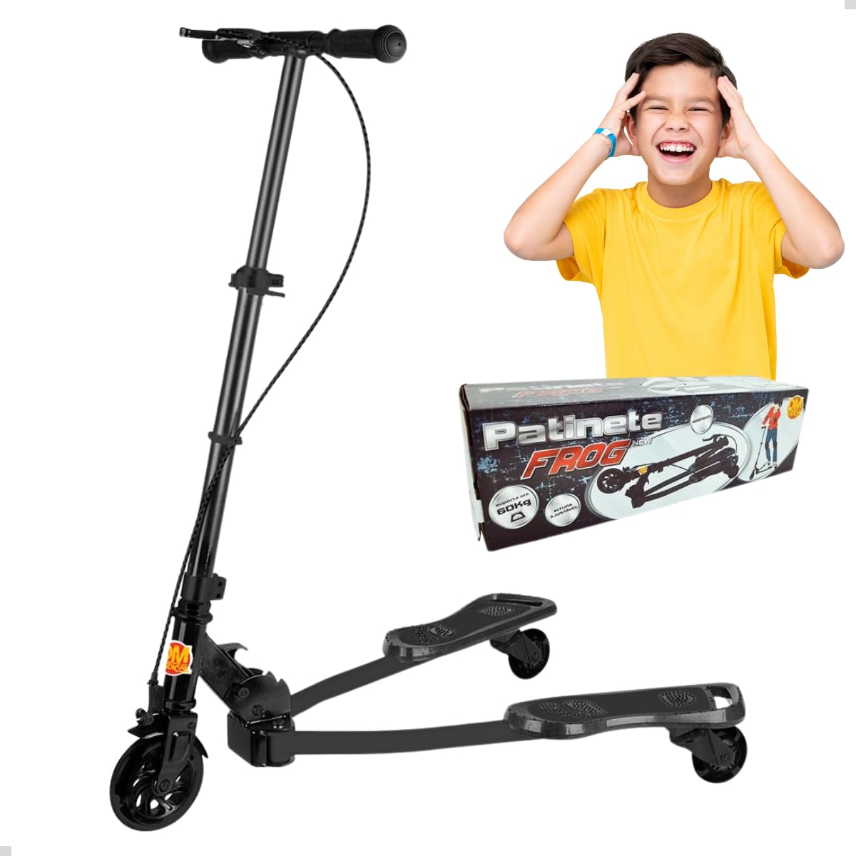 【EBBRO】 PRINCE R380 5台セット Patinete 3 Rodas Menino Infantil Ski Abre E Fecha Frog Articulado