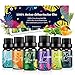 Ätherische Öle Set Diffuser Duftöl - 100% Naturrein Aroma Diffuser Aromatherapie Öl Aromaöl Duftöle - 6x10ml Essential Oils - Pfefferminze, Süße Orange, Teebaum, Lavendel, Zitronengras, Eukalyptus