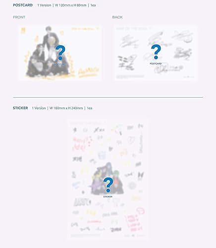 Miniatura 7 de Bighit Ent BTS Bangtan Boys - MAPA del alma 7 1 ver. Set 1 álbumes+Juego de tarjetas fotográficas adicionales (1 ver Póster desplegado+estuche de