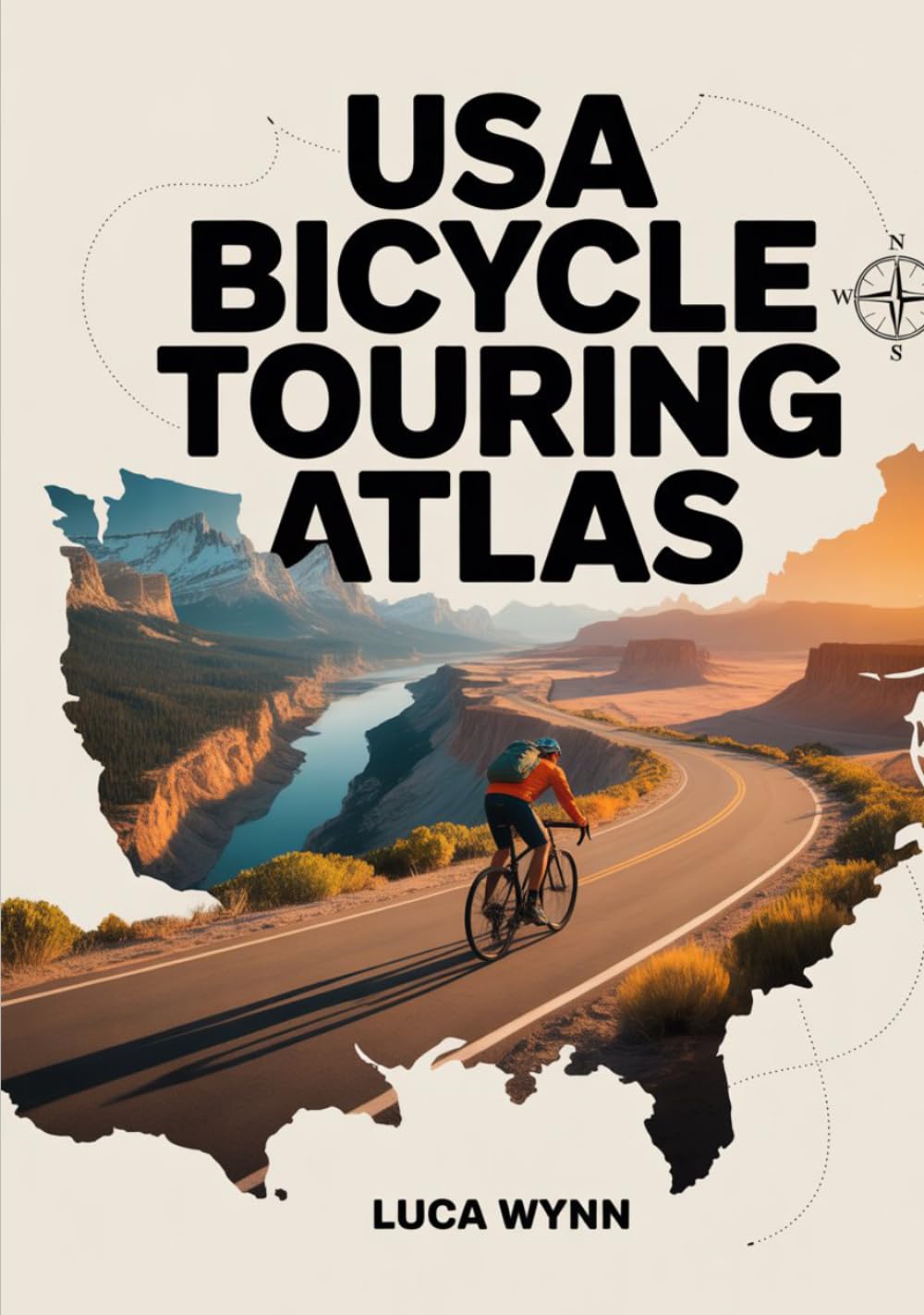 USA Bicycle Touring Atlas: Maps and Routes for Cycling Across America