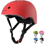 BURSUN Kids Bike Helmet Ventilation & Adjustable Toddler Helmet for Ages 8-14 Kids Boys Girls Multi-Sport Helmet for Bicycle Skate Scooter, 5 Colors