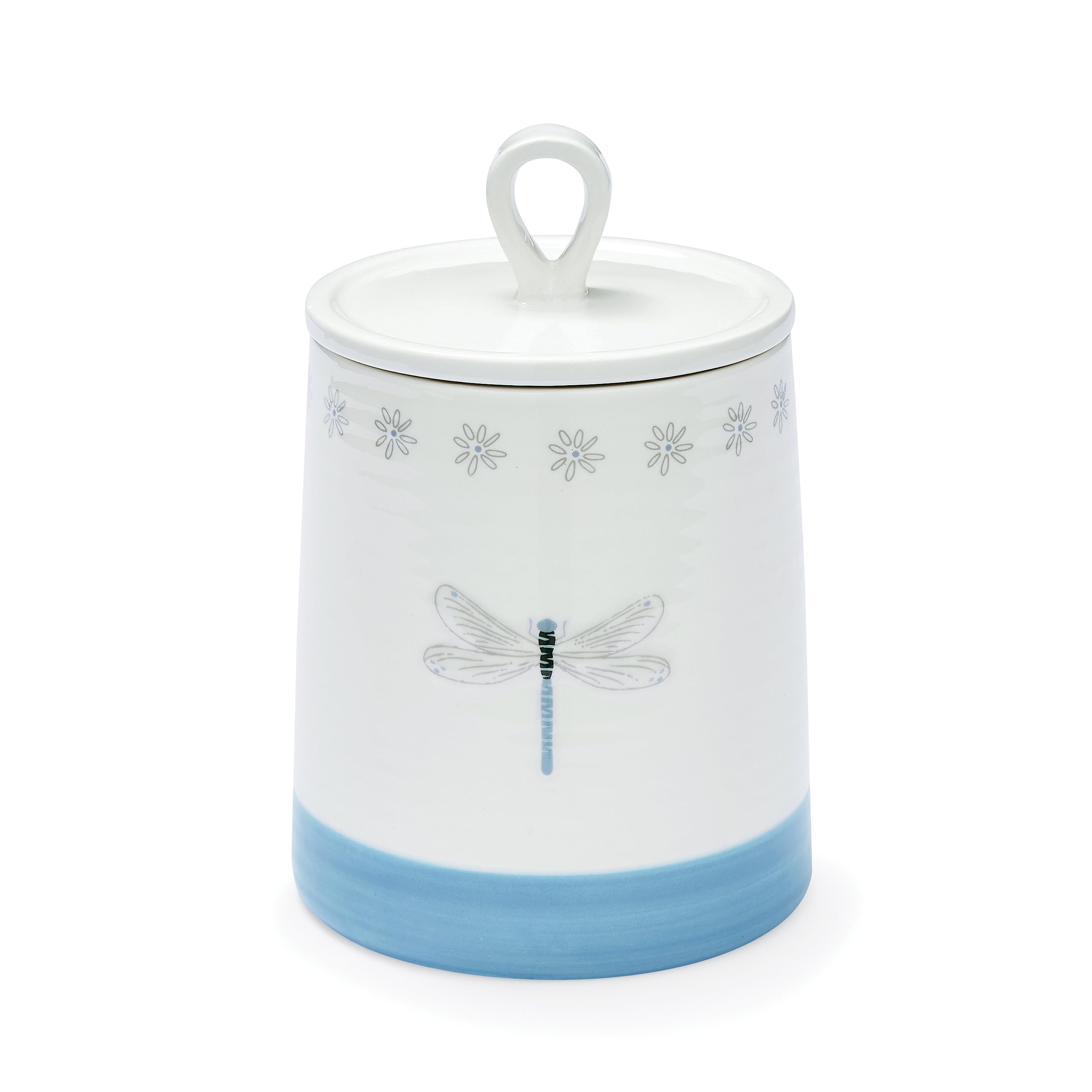 Cooksmart English Meadow Ceramic Tcs Canister | Tea Coffee Sugar Canisters For All Type Of Kitchens | Coffee And Tea Storage Jars With Modern Designs - S
