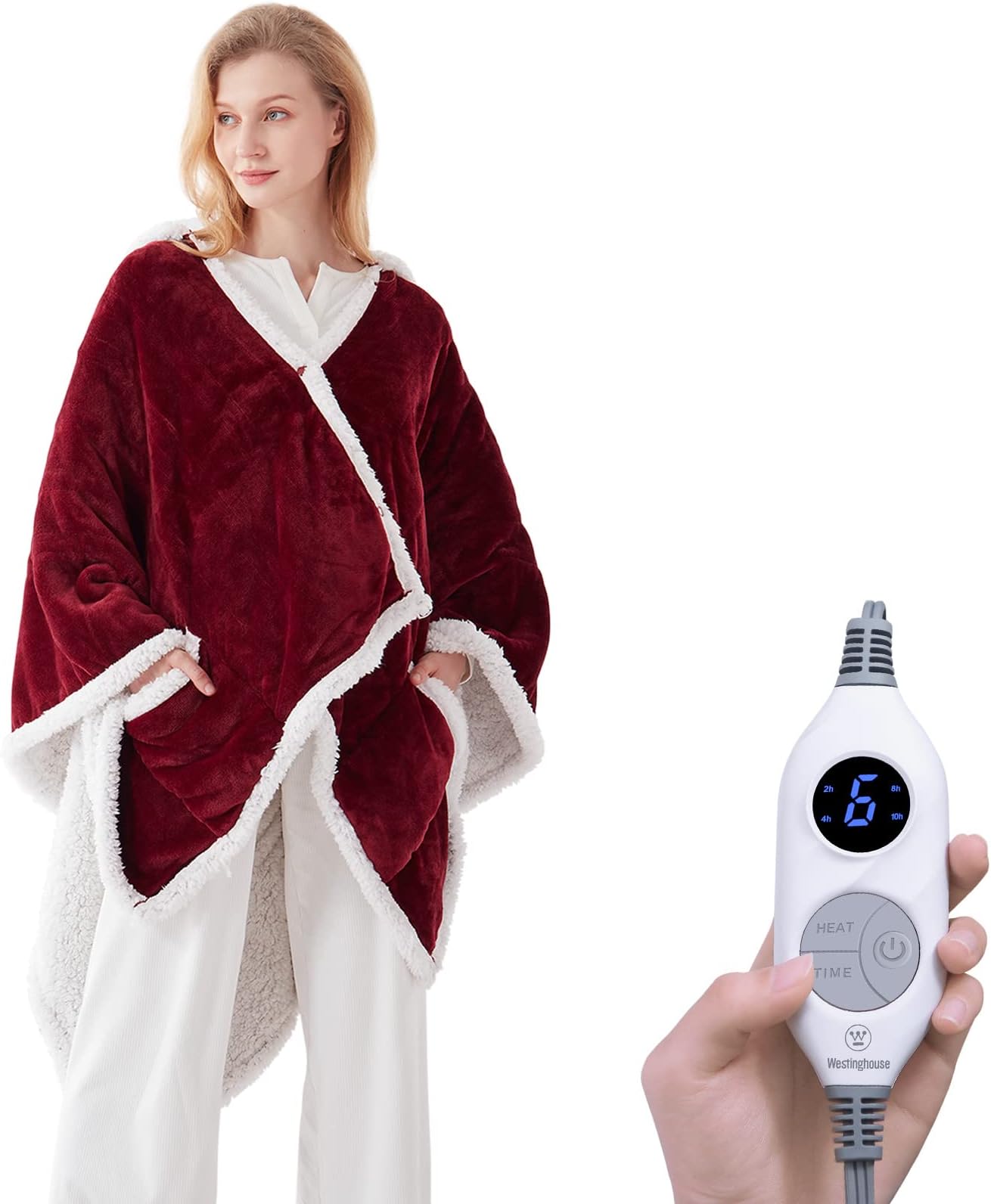 Gobi Heat Zen Portable Heated Blanket Portable Battery