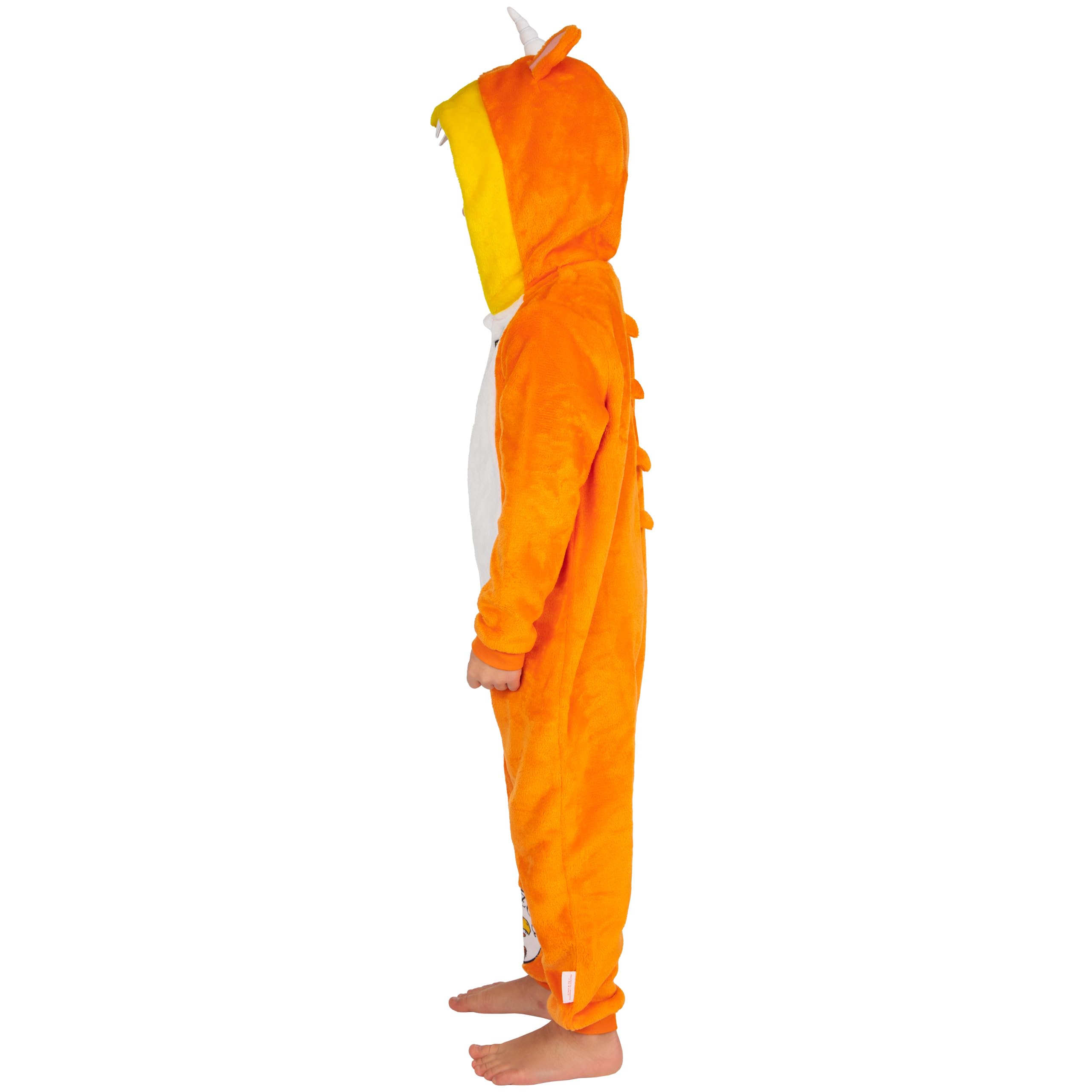 Zog Onesie Dla Chłopców Z Kapturem, Kostium Smoka Z 3D Uszami, Jednoczęściowa Piżama Dla Chłopców, Onesie Dzieci
