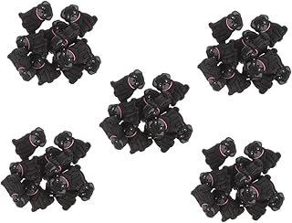 SEWACC 50 Peças Contas De Cachorro Contas De Silicone Fofas Colar Contas Soltas Joias Fazendo Contas Amuletos De Silicone Em Forma De Cachorro Amuletos De Silicone Para Cães Contas Em