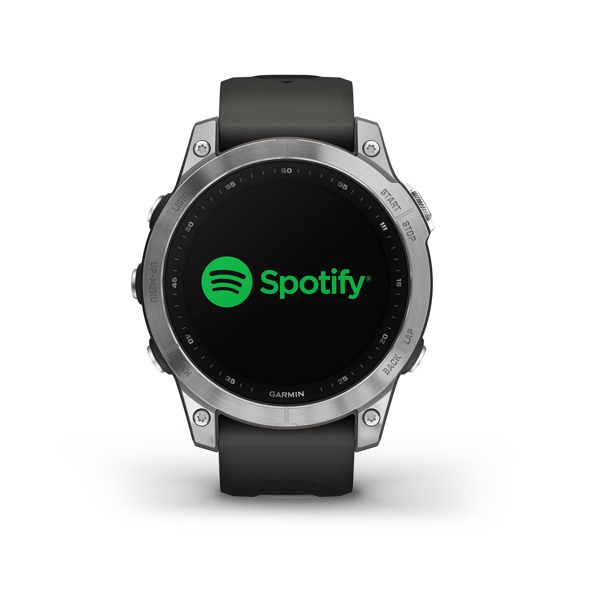 Garmin fēnix 7 Montre GPS multisport argent bracelet graphite renouvelée