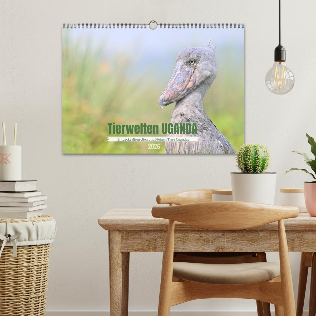 Tierwelten UGANDA (Wandkalender 2026 DIN A3 quer), CALVENDO Monatskalender: Tierwelten Uganda – Afrikas faszinierende Tierwelt in Bildern