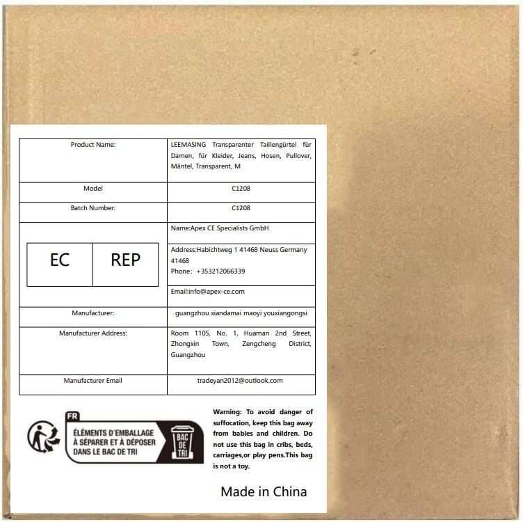 Women Lady Clear Transparent Waist Belt For Dresses Jeans Pants Sweaters Coats 6