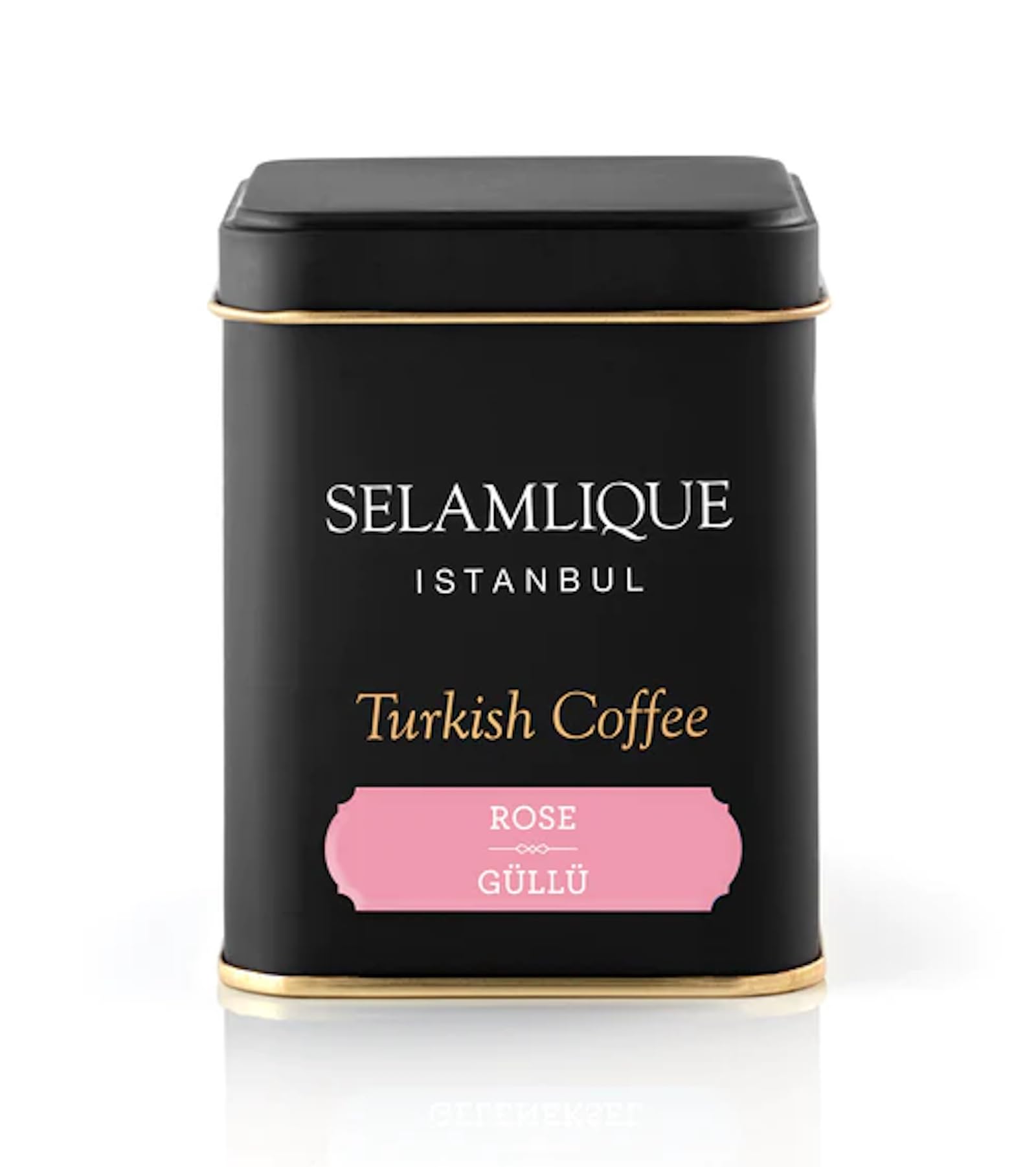 Selamlique Istanbul Turkish Coffee (4.40oz) Ultra Fine Ground (Rose)