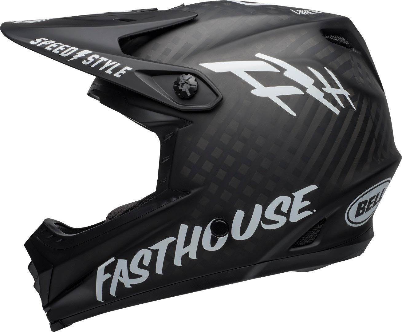 Bell Bike Full-9 Helme Matte Black/White Fasthouse M