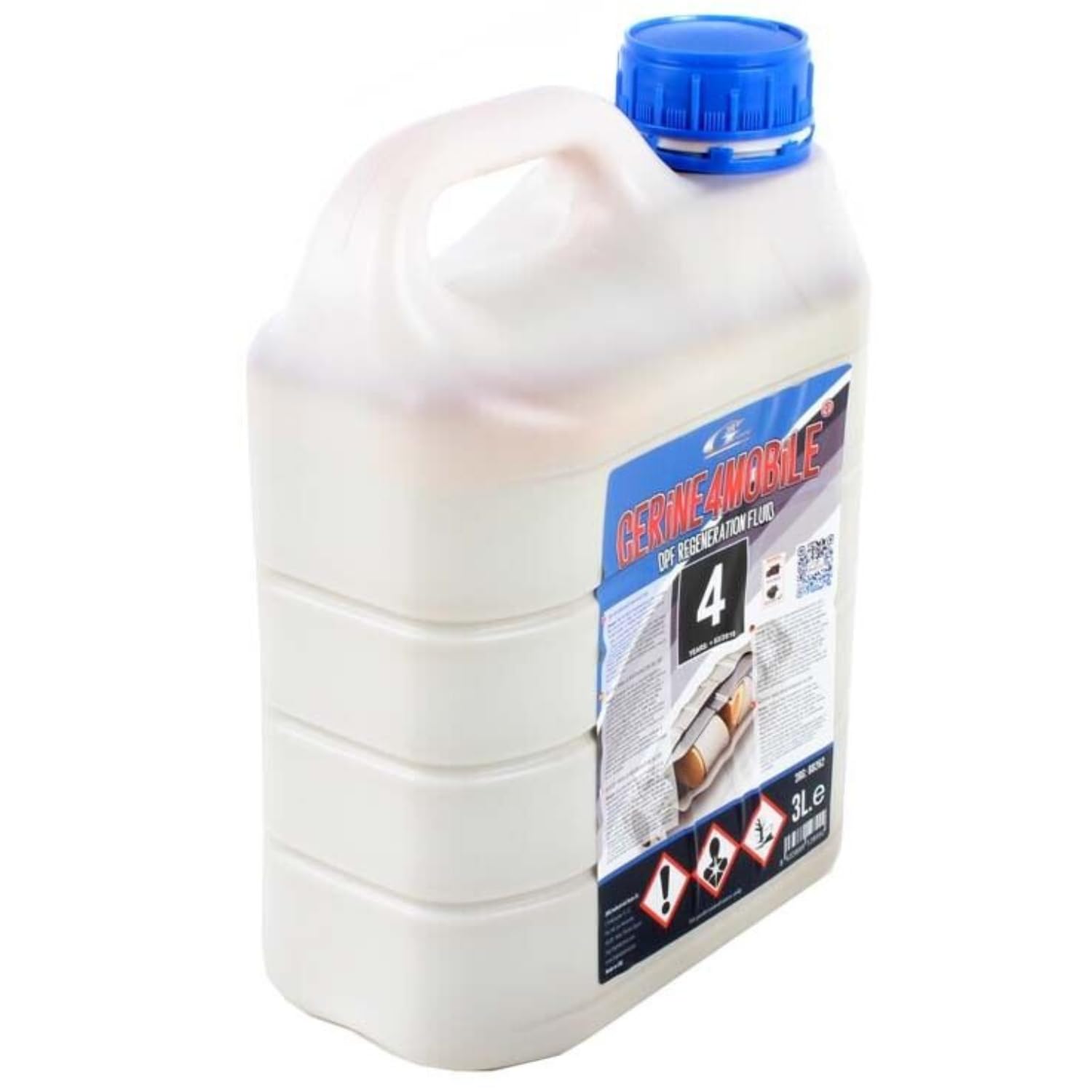 3L Bidon Additif FAP Cérine Extend NOIR avec Tuyau Remplissage compatible pour Peugeot Citroen à partir de Mars 2010 OEM 1623961680
