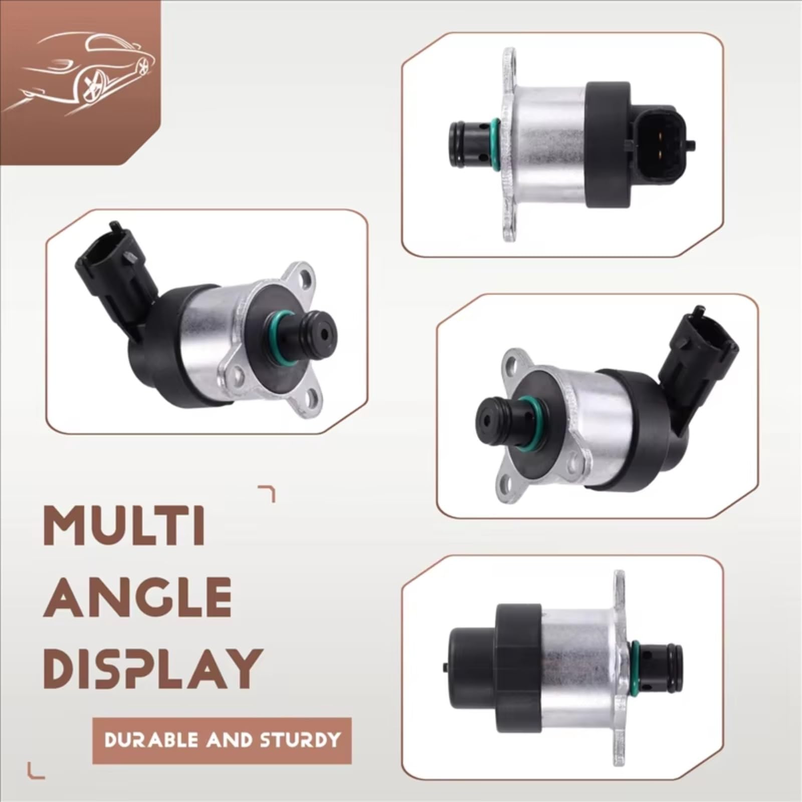 Regulador Presión Rail Compatible Con Fiat Para Bravo MK2 Para Doblo 263 Para Sedici Motor Automóvil Línea Combustible Regulador Bomba Presión Válvula Control Medición