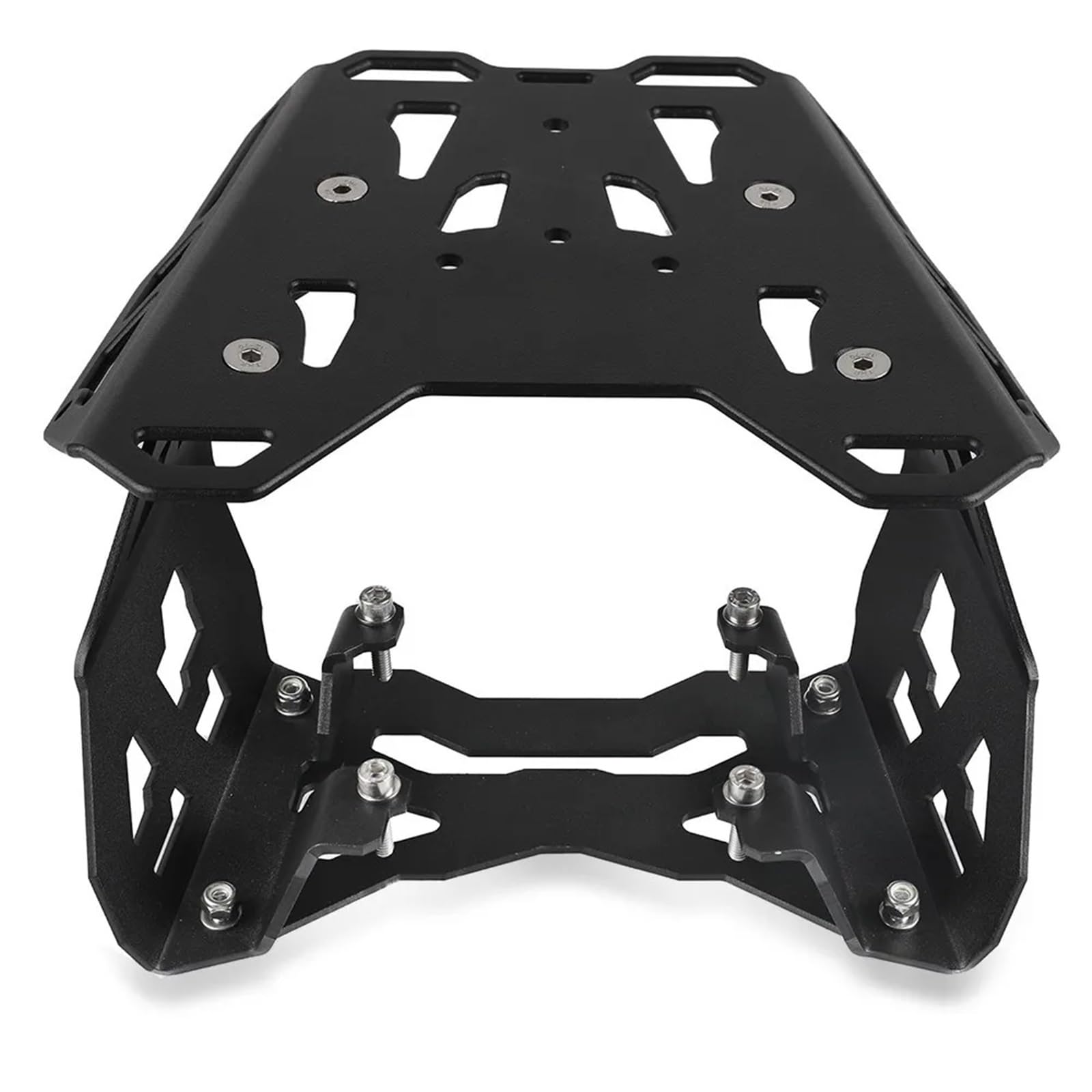 Uchwyt Topcase Zestaw tylnego bagażnika motocyklowego pasuje do Yamaha Tenere 700 T7 Rally T7 2019 2020 2021 2022 2024 2023 motocyklowy Wspornik(Silver)